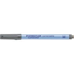 Penna per lucidi da proiezione Lumocolor® correctable 305 Nero