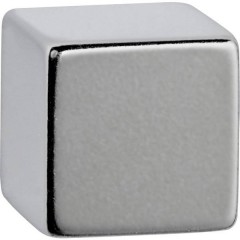 Magnete neodimio (L x A x P) 20 x 20 x 20 mm cubo Argento 1 pz.