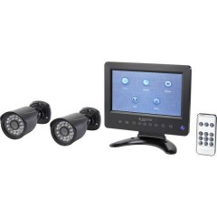 AHD Kit videocamere sorveglianza 2 canali con 2 camere 1280 x 720 Pixel