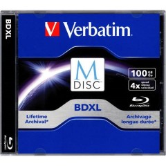M-DISC Blu-ray vergine 100 GB 1 pz. Jewel case