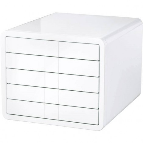 i-Box Cassettiera Bianco DIN A4, DIN C4 Numero cassetti: 5