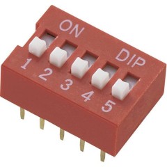 DS-06 DIP Switch Poli 6 Standard 1 pz.