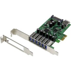 6+1 Porta Scheda controller USB 3.0 USB-A PCIe