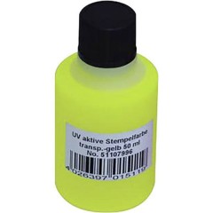 Inchiostro UV stampaggio Giallo 50 ml