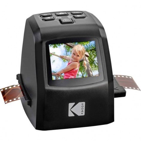 Mini Digital Film Scanner Scanner per pellicole 14 MPixel Unità luce trasmessa, Display integrato,