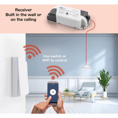 Caliber Smart Home Starter kit illuminazione Raggio di azione Max. (campo libero) 15 m Alexa,