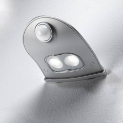 Door LED Down L Lampada LED da parete per esterno con rilevatore di movimento 0.95 W Bianco