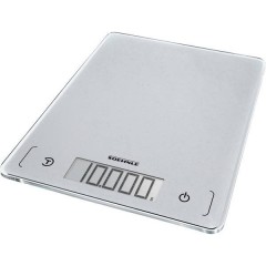 KWD Page Comfort 300 Slim Bilancia da cucina digitale Portata max.10 kg Grigio-Argento