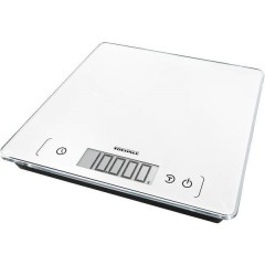KWD Page Comfort 400 Bilancia da cucina digitale Portata max.=10 kg Bianco