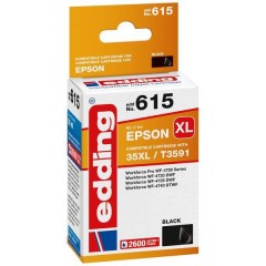 Cartuccia dinchiostro Compatibile sostituisce Epson 35XL / T3591 Singolo Nero EDD-615
