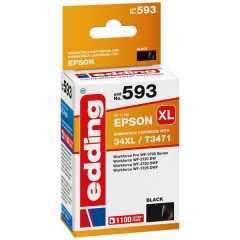 Cartuccia dinchiostro Compatibile sostituisce Epson 34XL / T3471 Singolo Nero EDD-593