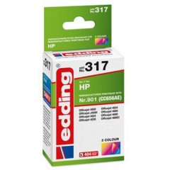 Cartuccia dinchiostro Compatibile sostituisce HP HP 901 (CC656AE) Singolo Ciano, Magenta, Giallo EDD-317