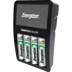 Maxi Charger Caricabatterie universale Incl. Batterie ricaricabili NiMH Ministilo (AAA), Stilo (AA)