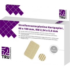 Scheda formato Europa Carta laminata (L x L) 100 mm x 60 mm 35 µm Passo 5 mm Contenuto 4 pz.