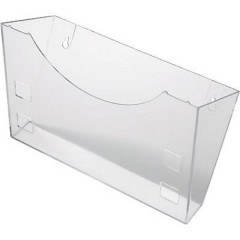 glasklar Porta depliant Trasparente 1 pz. (L x A x P) 240 x 165 x 105 mm