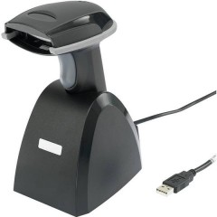 1MB USB-Kit Barcode scanner Bluetooth® 1D Laser Nero Scanner portatile Bluetooth, USB