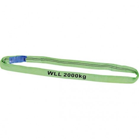 Imbracatura ad anello Carico di lavoro (WLL)=2 t Verde