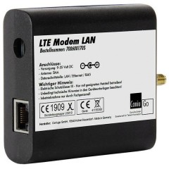 LTE GSM Modem LAN CAT 4 Modem LTE 12 V/DC Funzioni: Allarme