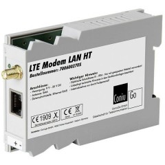 LTE GSM Modem LAN Hutschiene CAT 4 Modem LTE 12 V/DC Funzioni: Allarme