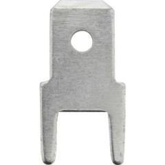 Linguetta piatta terminale Larghezza spina: 4.8 mm Spessore spina: 0.8 mm 180 ° Non