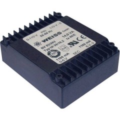 Trasformatore per PCB 1 x 230 V 2 x 18 V/AC 14 VA 389 mA