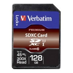 Premium Scheda SDXC 128 GB Class 10, UHS-I