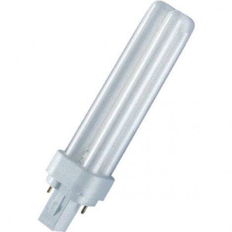 Osram Lampada a risparmio energetico G24d-1 10 W Bianco caldo A forma tubolare