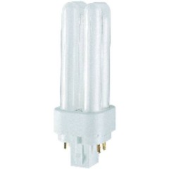 Osram Dulux D/E plus Lampada a risparmio energetico G24q-1 13 W Bianco freddo A forma tubolare