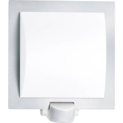 L20 S Lampada da parete per esterni con rilevatore di movimento LED (monocolore) E27 60 W Argento