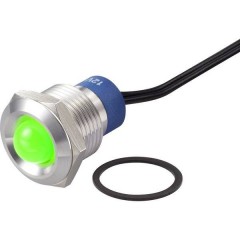 Lampadina LED Verde 12 V