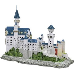 Neuschwanstein lucchetto 3D-Puzzle Schloss Neuschwanstein 1 pz.