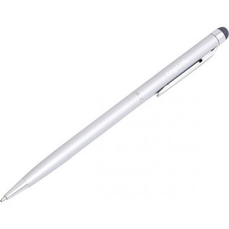 Penna per touchscreen con penna a sfera Argento