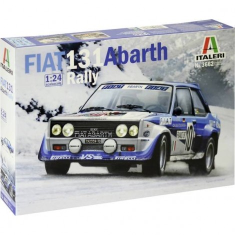Automodello in kit da costruire Fiat 131 Abarth Rally 1:24