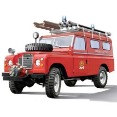 Automodello in kit da costruire Land Rover Fire Truck 1:24