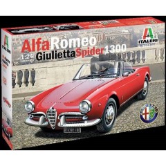 Automodello in kit da costruire Alfa Romeo Giulietta Spider 1300 1:24