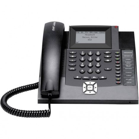 COMfortel 1200 Sistema telefonico ISDN Vivavoce Display retroilluminato Nero