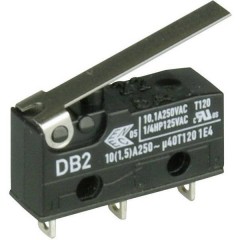 ZF Interruttore subminiaturizzato 250 V/AC DB2 DB2C-A1LC 1 contatto di commutazione Attacco saldato