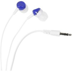 Vivanco SR 3 BLUE HiFi Cuffie auricolari Auricolare In Ear Bianco, Blu