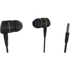 Vivanco SOLIDSOUND BLACK HiFi Cuffie auricolari Auricolare In Ear Nero