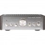 Renkforce E-SA9 Amplificatore Stereo 2 x 12 W Argento (Metallizzato), Marrone scuro