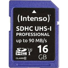 Intenso Professional Scheda SDHC 16 GB Class 10, UHS-I