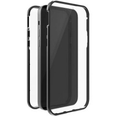 360° Glass Backcover per cellulare Apple iPhone 12, iPhone 12 Pro Nero, Trasparente