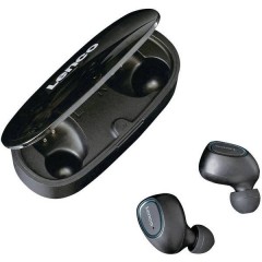 Cuffie auricolari Bluetooth Nero headset con microfono, Resistente al sudore, resistente allacqua