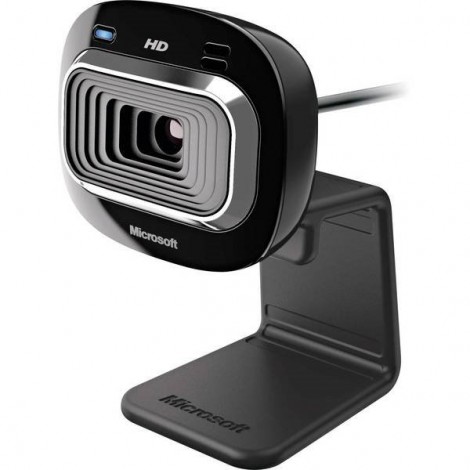 Webcam HD 1280 x 720 Pixel LifeCam HD-3000 Con piedistallo, Morsetto di supporto