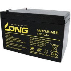 Batteria al piombo 12 V 12 Ah Piombo-AGM (L x A x P) 151 x 98 x 98 mm Spina piatta 6,35 mm 