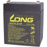 Long Batteria al piombo 12 V 4.5 Ah Piombo-AGM (L x A x P) 90 x 107 x 70 mm Spina piatta 4,8 mm Bassa