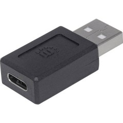 USB 2.0 Adattatore [1x Spina A USB 2.0 - 1x presa USB-C®] connettore applicabile su entrambi i lati