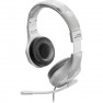SpeedLink RAIDOR Cuffia Headset per Gaming Jack 3,5 mm Filo Cuffia Over Ear Mimetico, Bianco