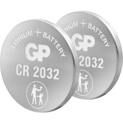 GP Batteries GPCR2032 Batteria a bottone CR 2032 Litio 3 V 2 pz.
