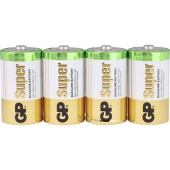GP Batteries Super GP13A / LR20 Batteria Torcia (D) Alcalina/manganese 1.5 V 4 pz.